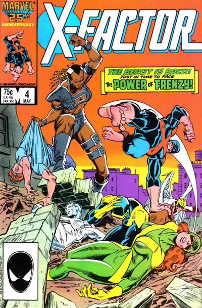 X-Factor #4 (1986) (Mid Grade)