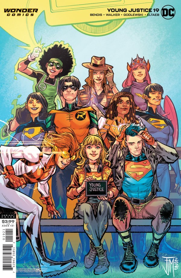 Young Justice #19 Card Stock Darko Lafuente Var Ed