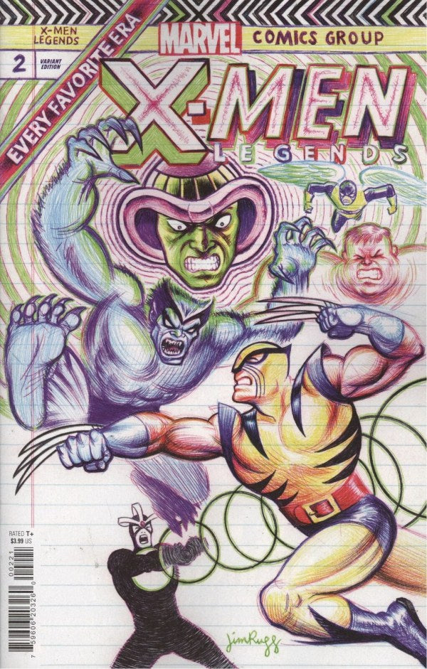 X-Men Legends #2 Rugg Var