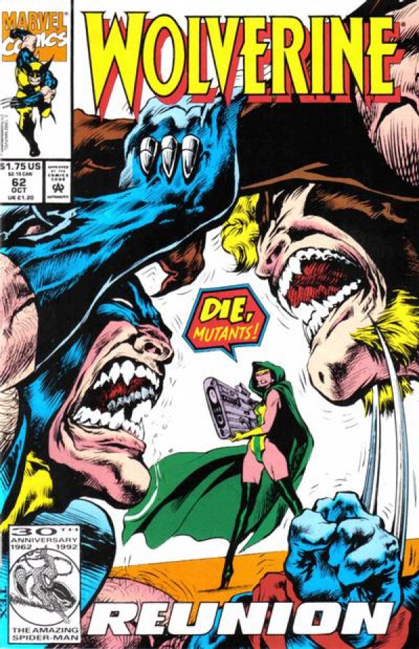 Wolverine #62 (Mid Grade) (1992)