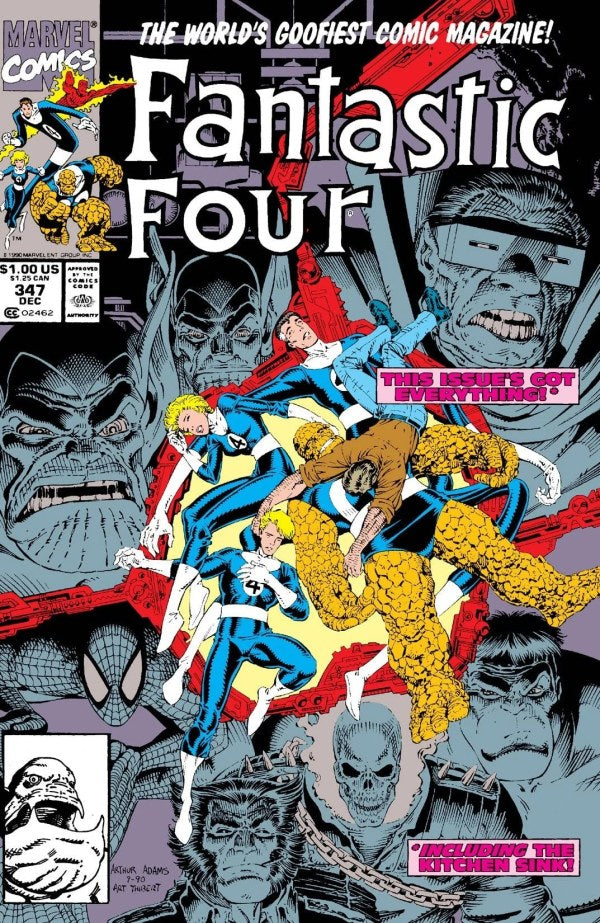 Fantastic Four #347 (1990) (High Grade)