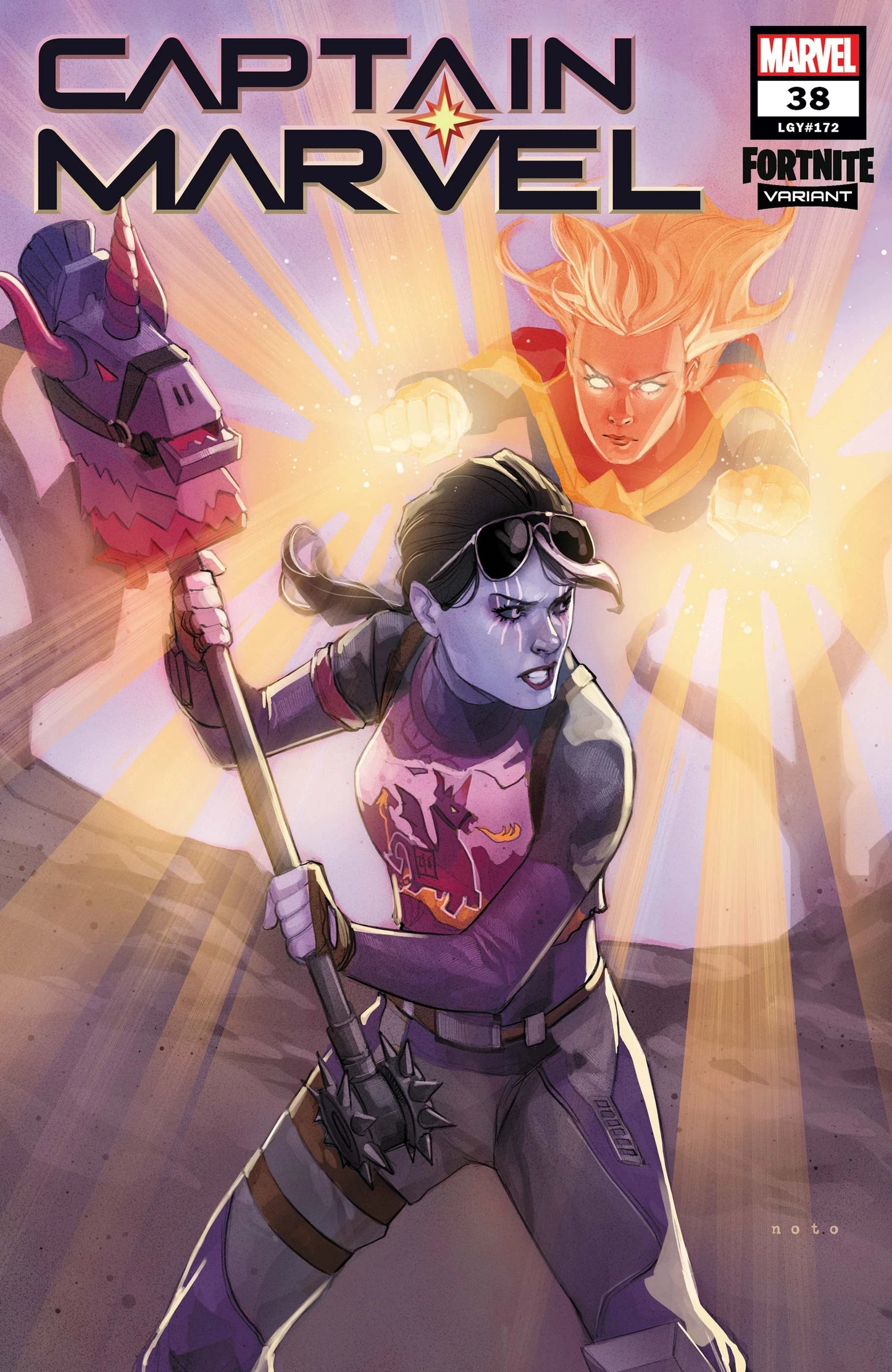 Captain Marvel #38 Noto Fortnite Variant