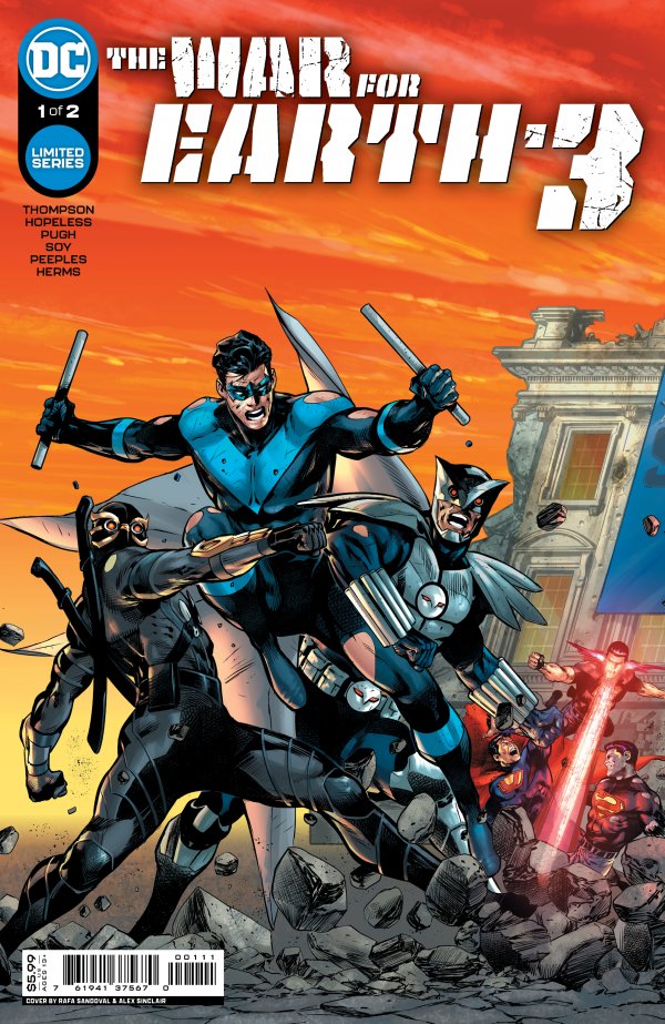 War For Earth 3 #1 Cvr A Sandoval