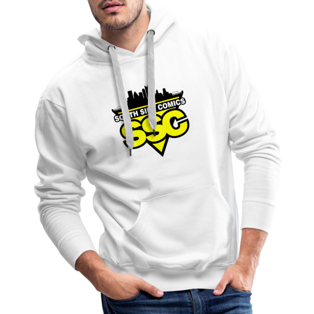 Men’s Store Logo Premium Hoodie - white