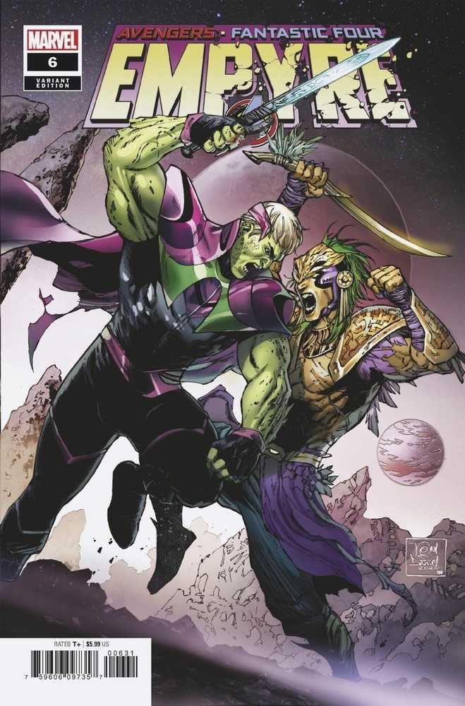 Empyre #6 (Of 6) Daniel Skrull Kree Variant