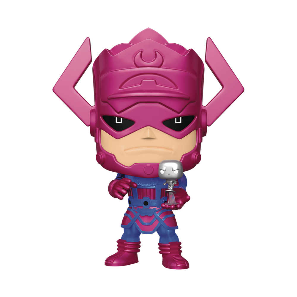 Pop Jumbo Marvel Galactus Previews Exclusive 10in Figure Metallic Ver