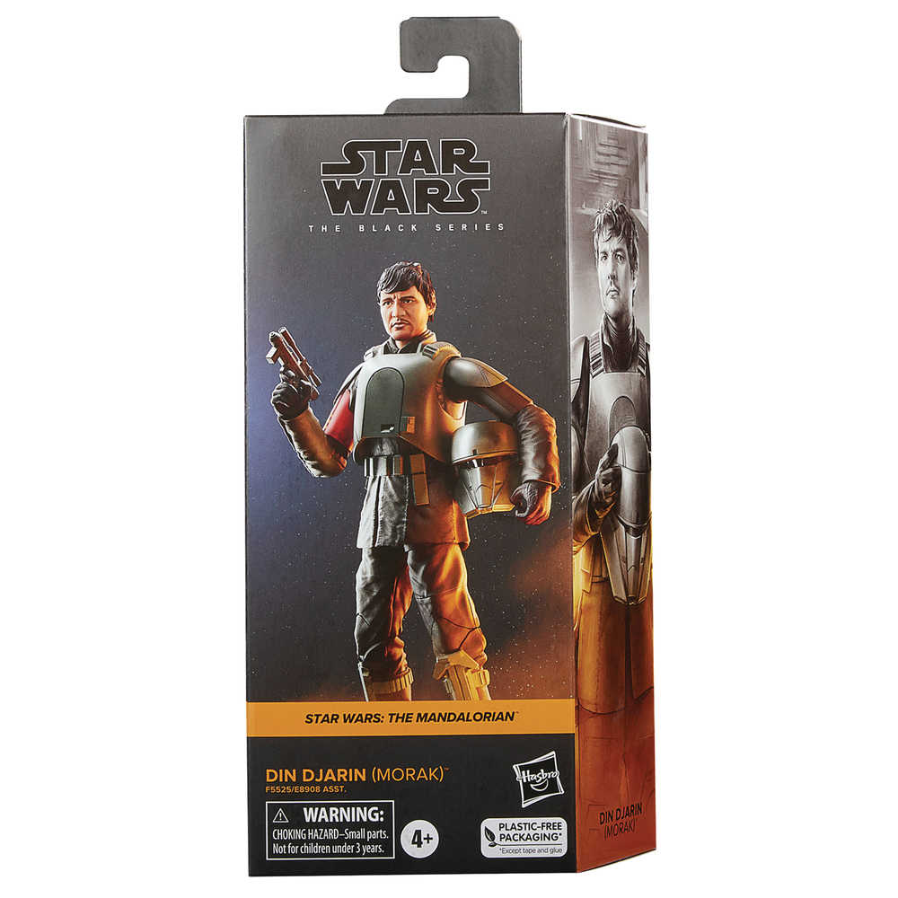 Star Wars Mand Black 6in Din Djarin Morak Action Figure