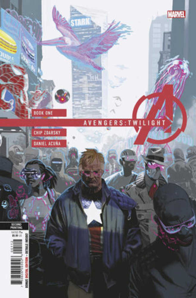 Avengers Twilight #1 2nd Print Daniel Acuna Variant *LIMIT 1