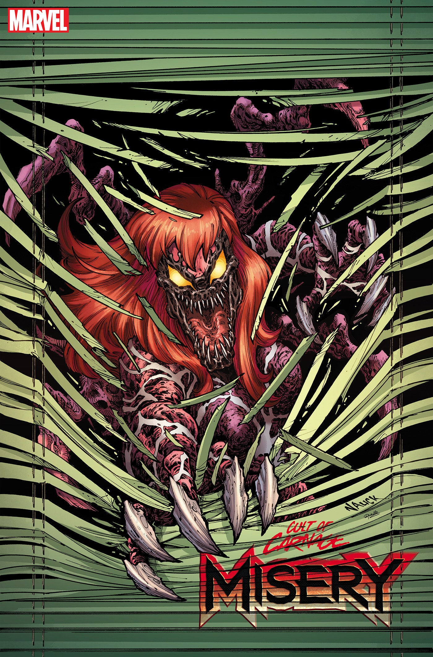 Cult Of Carnage: Misery 1 Todd Nauck Windowshades Variant