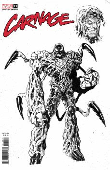 Carnage #12 10 Copy Incv Stegman Design Var