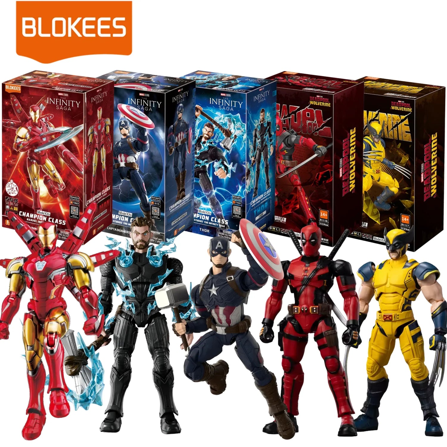 Blokees Marvel Comics