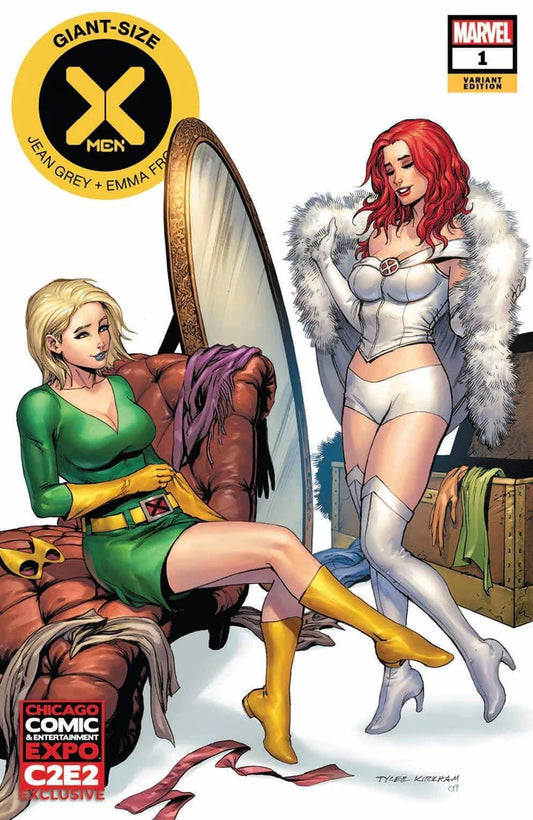 Giant Size X-Men Jean Grey & Emma Frost #1 Tyler Kirkham C2E2 Trade Dress Variant