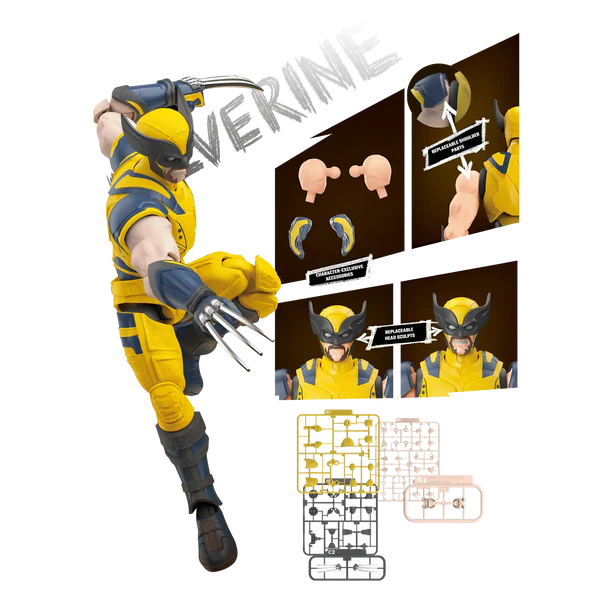 Blokees Marvel Deadpool & Wolverine Champion Class 05 Wolverine Model Kits