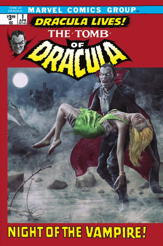 Tomb of Dracula #1 Bjorn Barends Facsimile Homage (10/12/22)