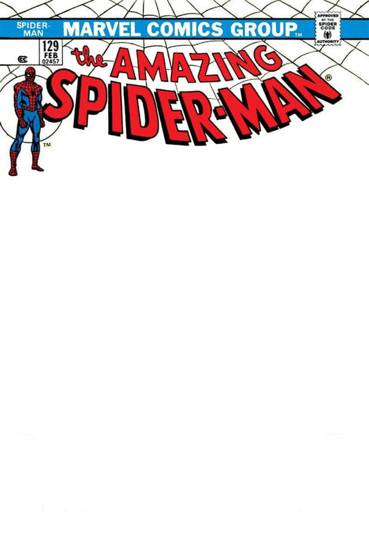Amazing Spider-Man #129 Facsimile Edition Blank Variant (2/22/23)