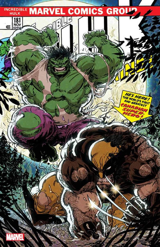 Incredible Hulk #181 Facsimile Edition Kaare Andrews Trade Dress Variant (7/12/23)