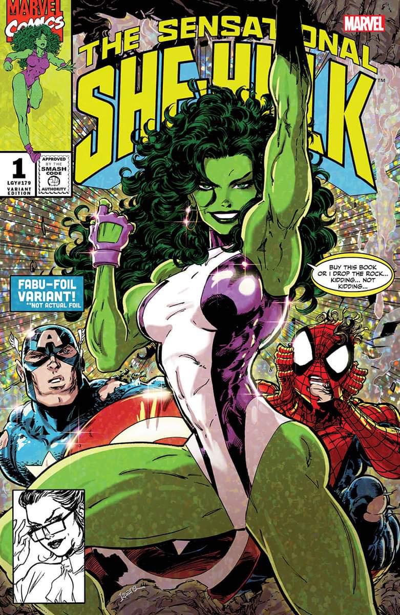 Sensational She-Hulk #1 Kaare Andrews Trade Dress Variant (10/18/23)
