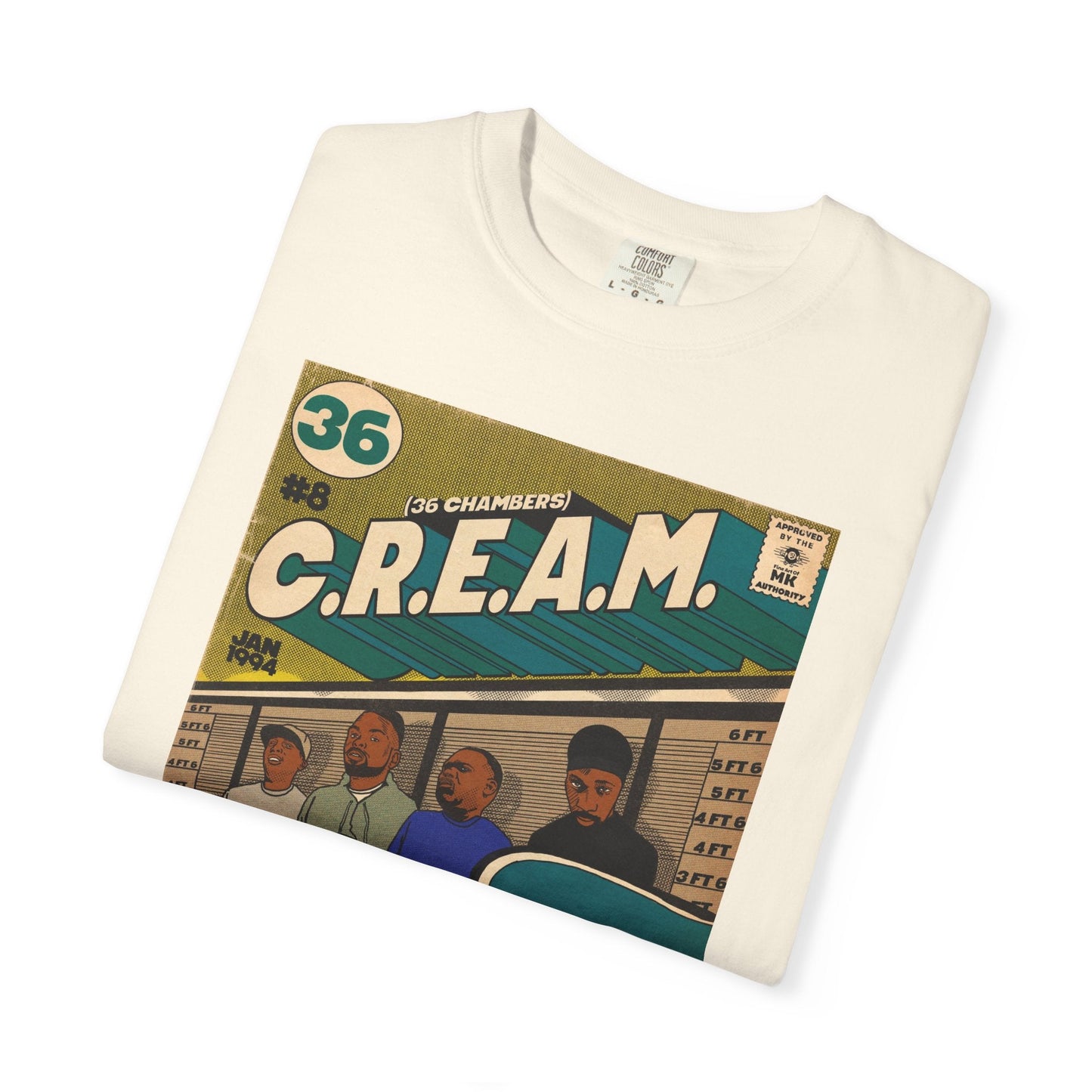 C.R.E.A.M - Unisex Comfort Colors T-shirt