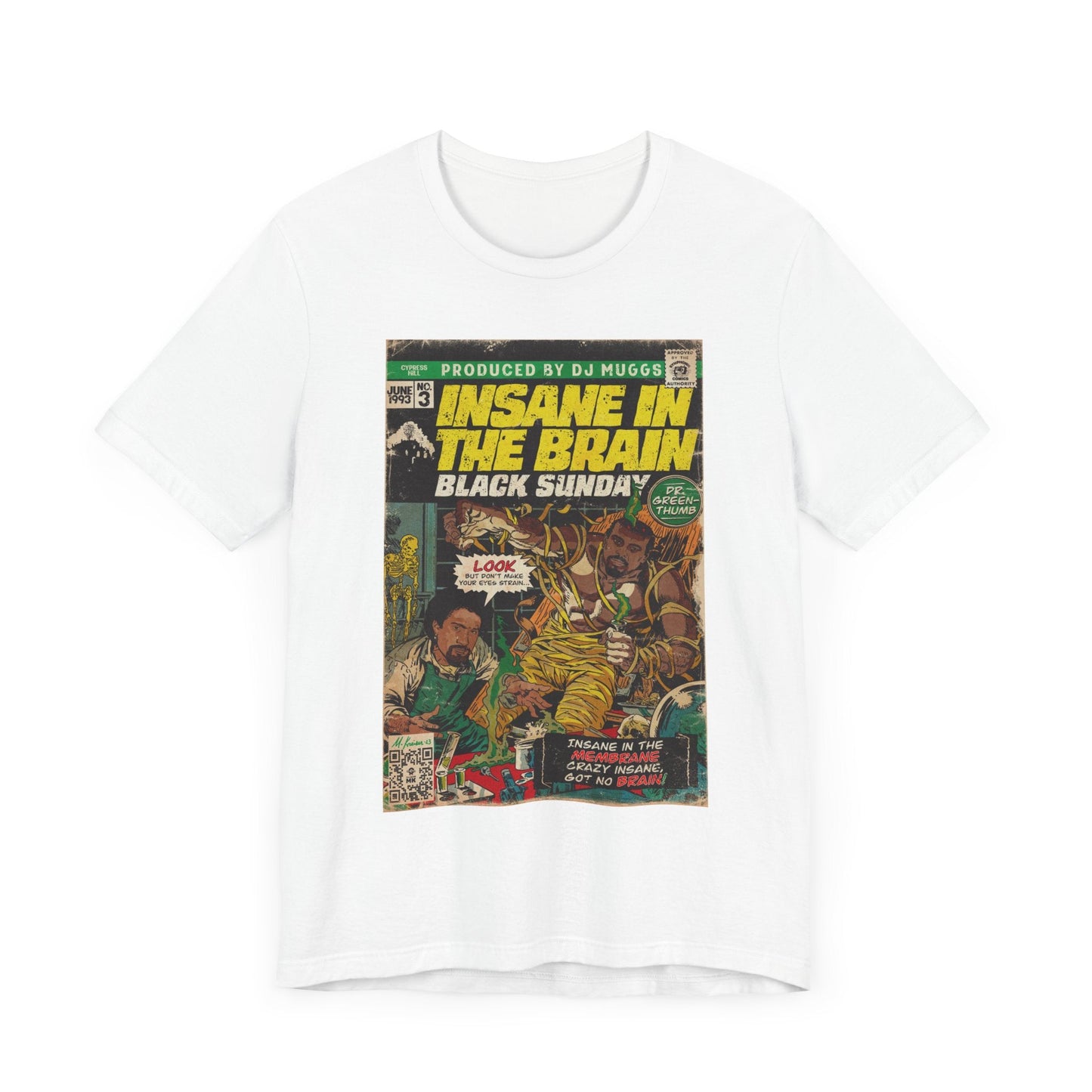 Cypress Hill - Insane In The Brain - Unisex Jersey Short Sleeve Tee