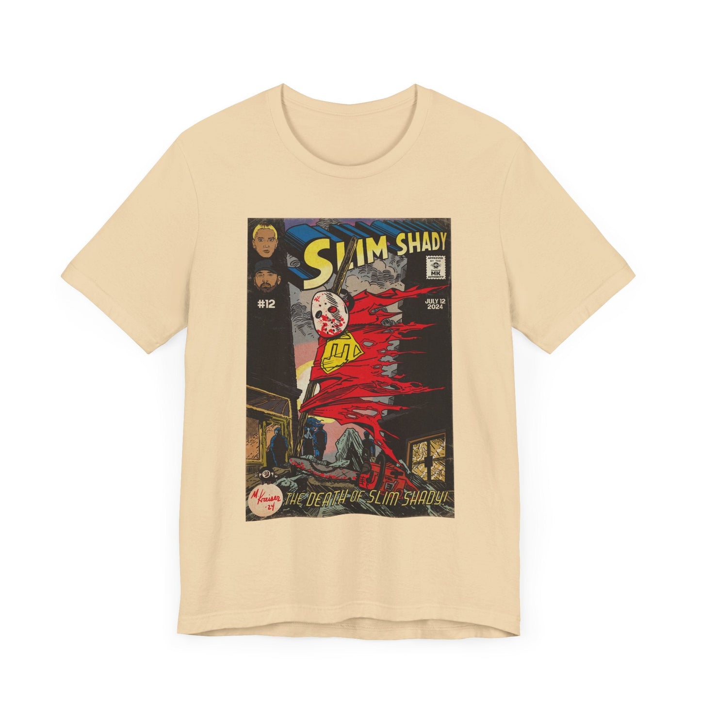 Eminem - Death of Slim Shady - Unisex Jersey Short Sleeve Tee