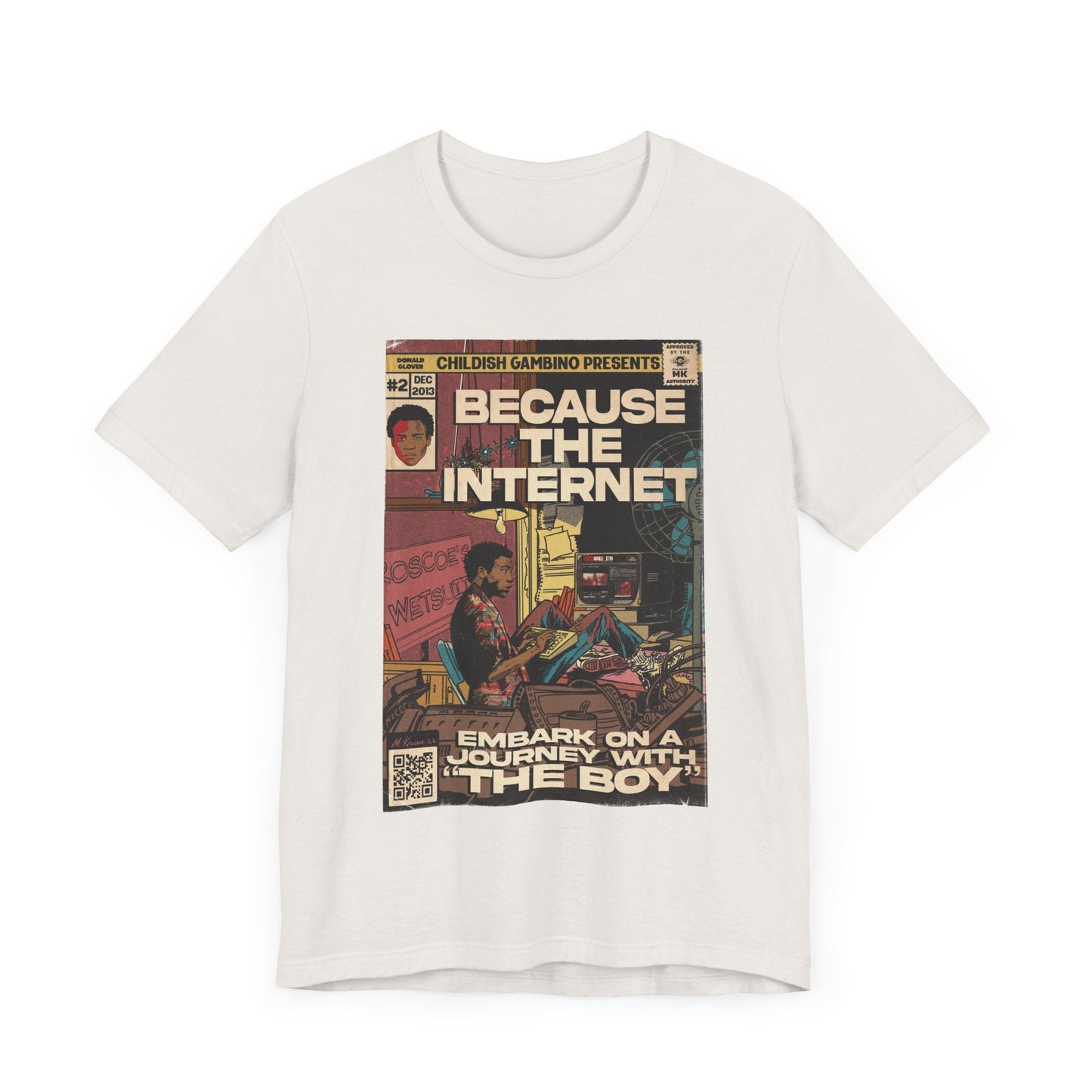 Childish Gambino- Because The Internet - Unisex Jersey Short Sleeve Tee