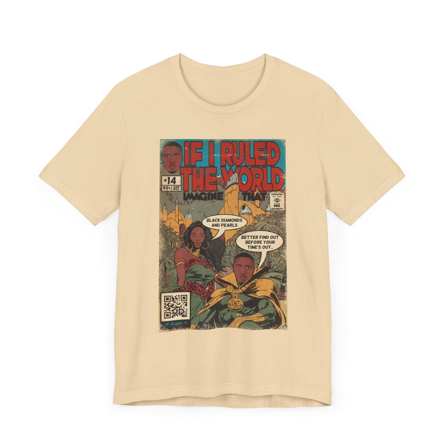Nas & Lauryn - If I Ruled The World - Unisex Jersey T-Shirt