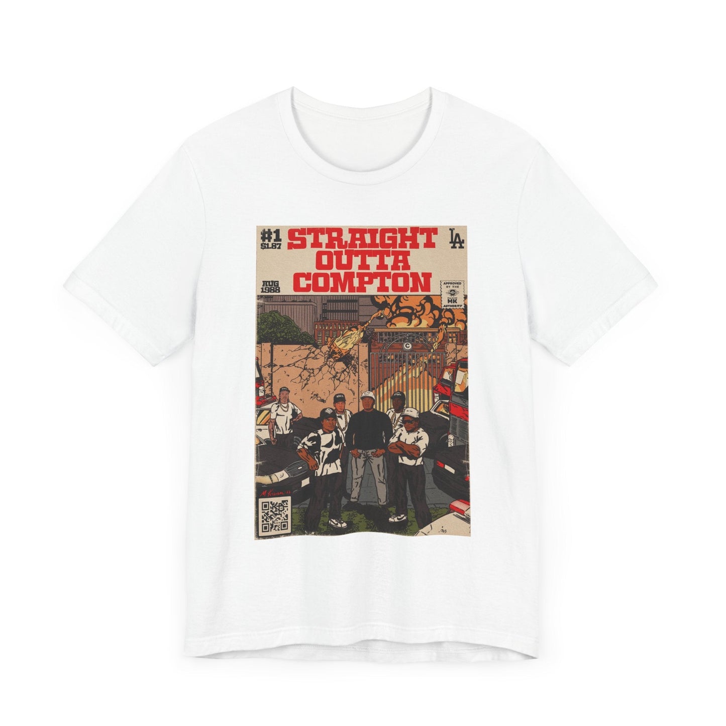 NWA - Compton’s Most Wanted - Unisex Jersey Short Sleeve Tee