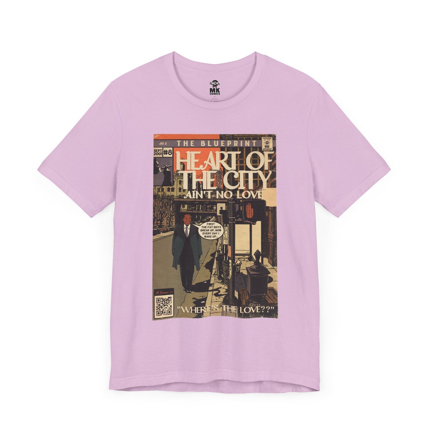 Heart of the City - Unisex Jersey Short Sleeve Tee