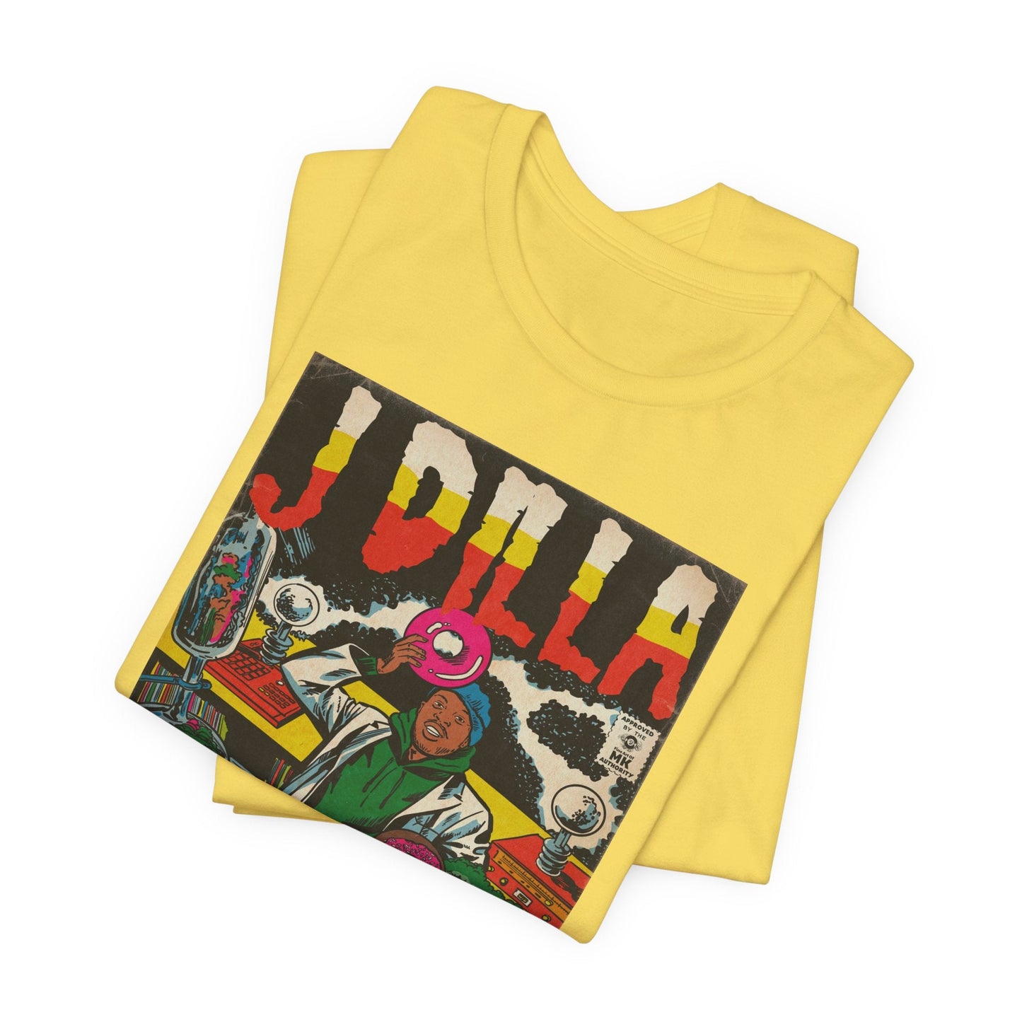 J Dilla - Comic Book Art - Unisex Jersey Short Sleeve Tee