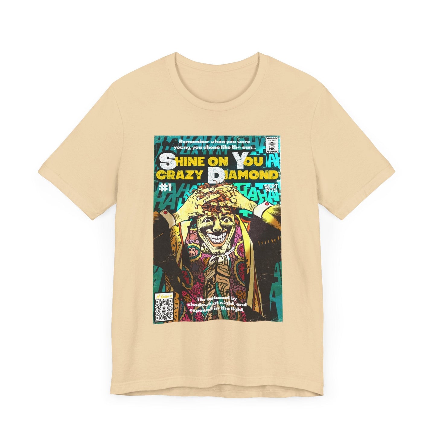 Pink Floyd - Shine on You crazy Diamond -  Unisex Jersey Short Sleeve Tee