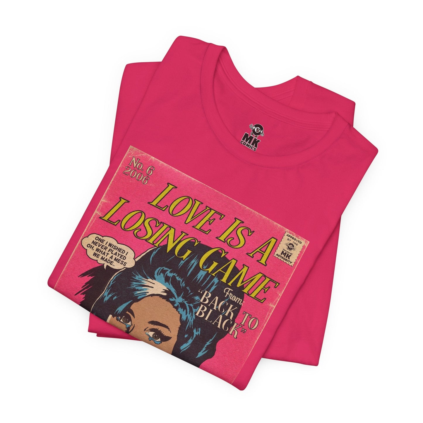 Amy Winehouse - Love Is A Losing Game - Unisex Jersey Short Sleeve Tee