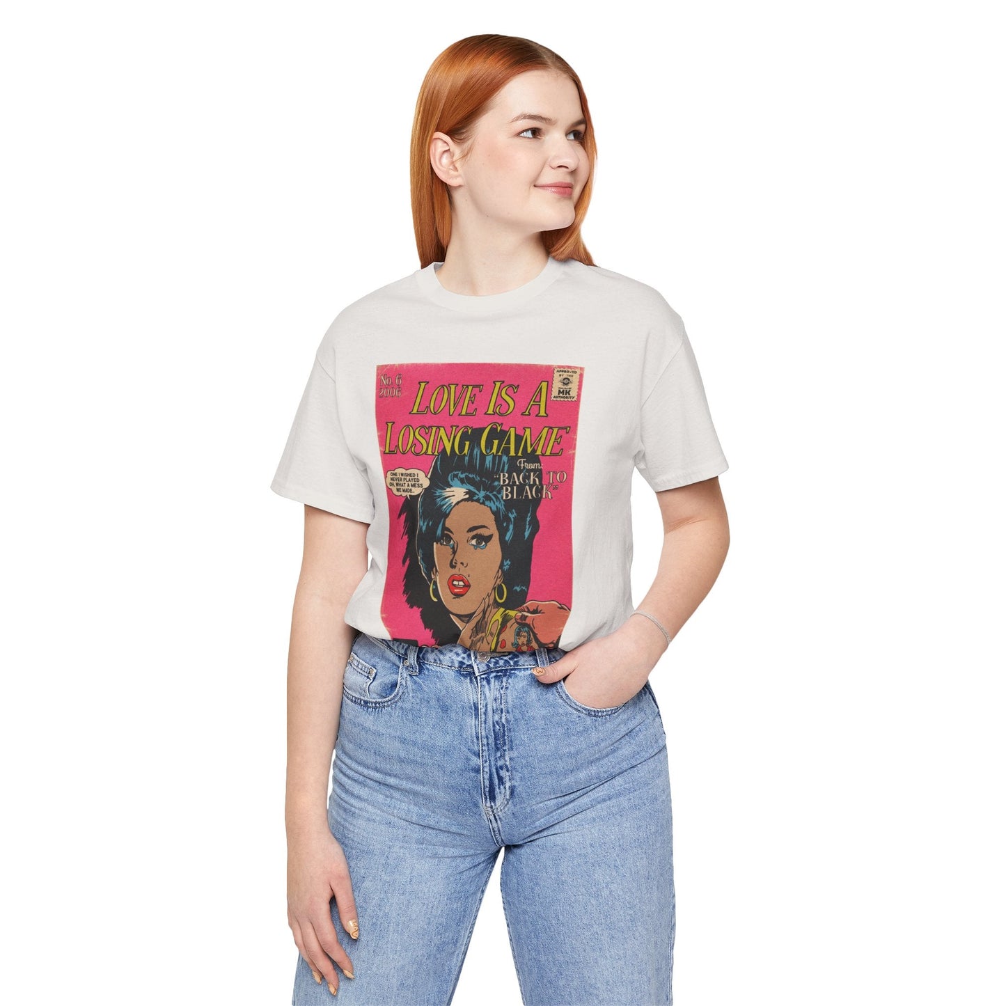 Amy Winehouse - Love Is A Losing Game - Unisex Jersey Short Sleeve Tee