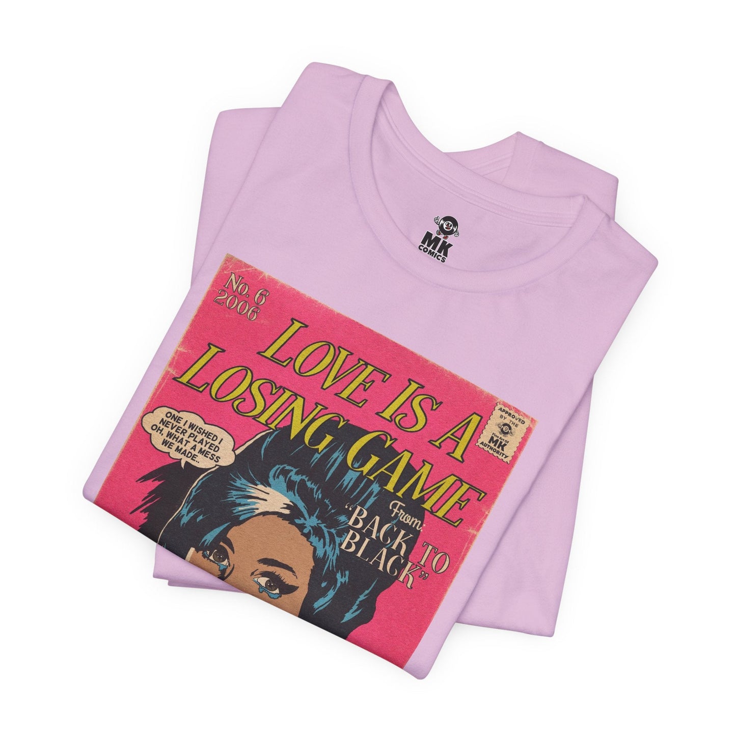 Amy Winehouse - Love Is A Losing Game - Unisex Jersey Short Sleeve Tee