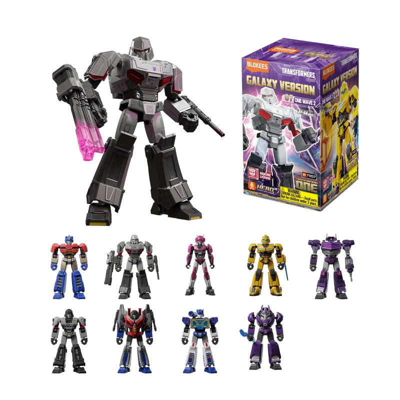 Blokees Transformers Galaxy Version 07 One Wave 2 *FULL DISPLAY BOX*