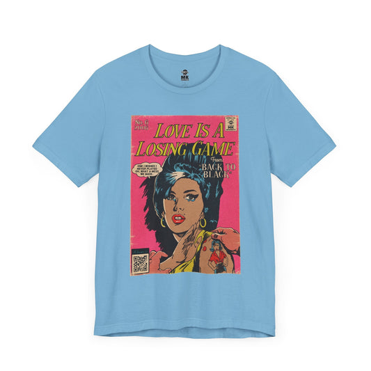 Amy Winehouse - Love Is A Losing Game - Unisex Jersey Short Sleeve Tee