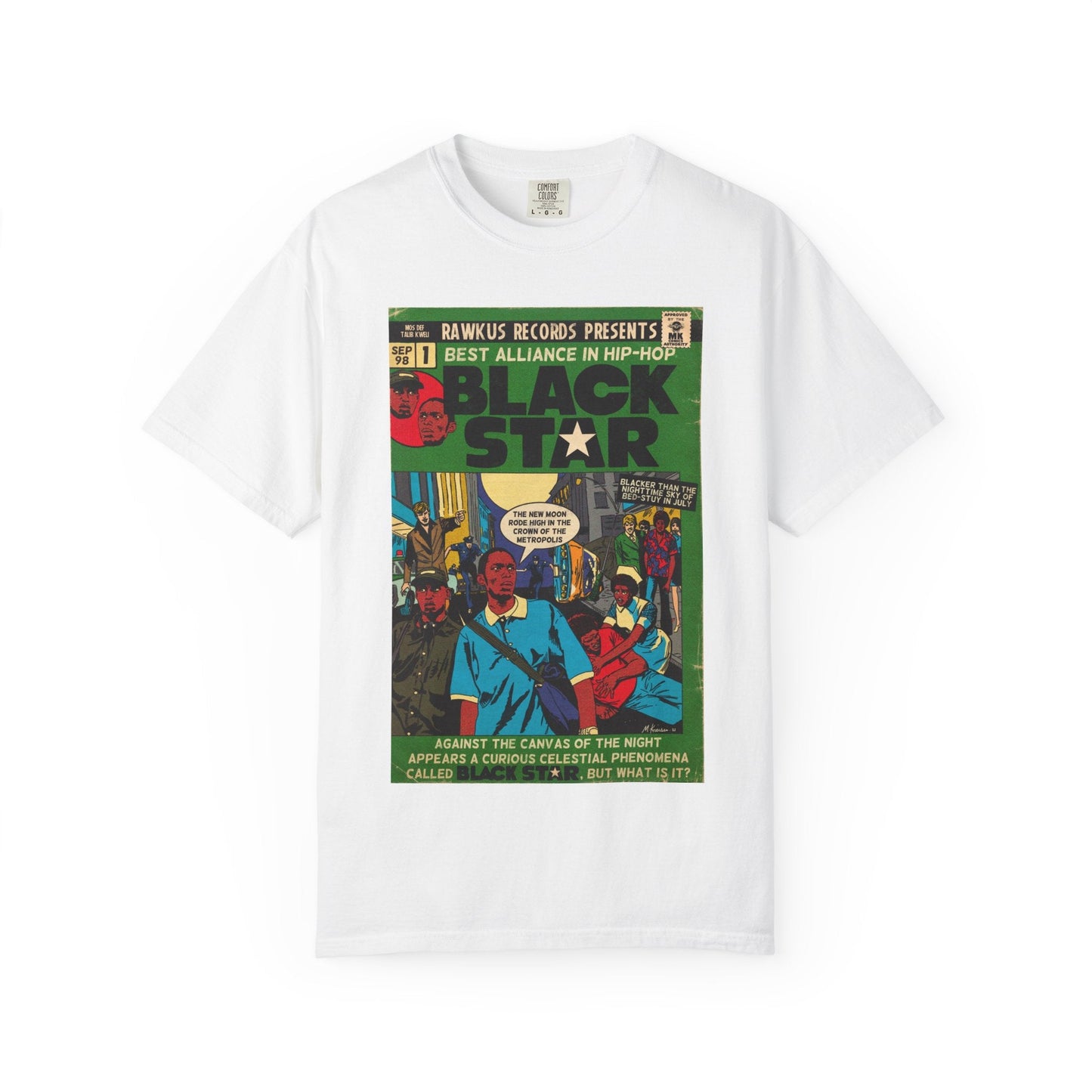 Black Star - Unisex Comfort Colors T-shirt