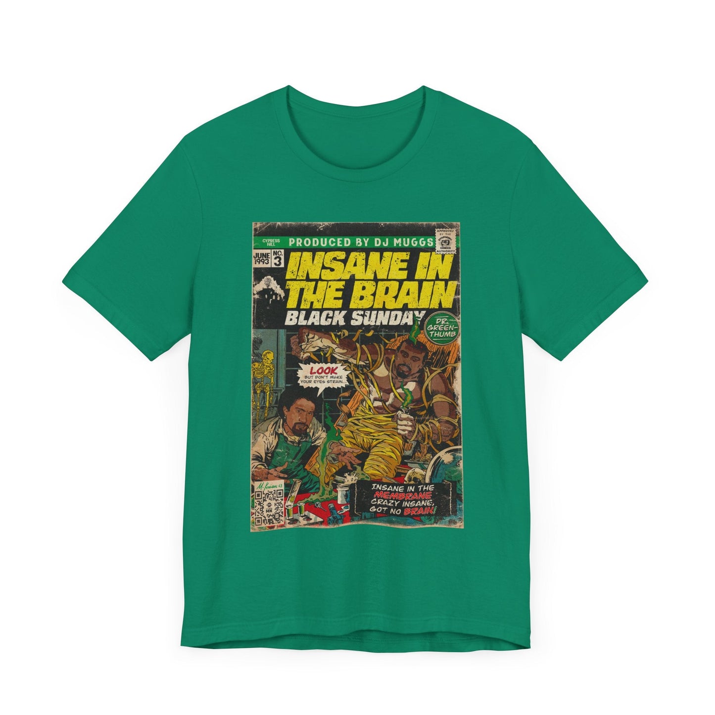 Cypress Hill - Insane In The Brain - Unisex Jersey Short Sleeve Tee