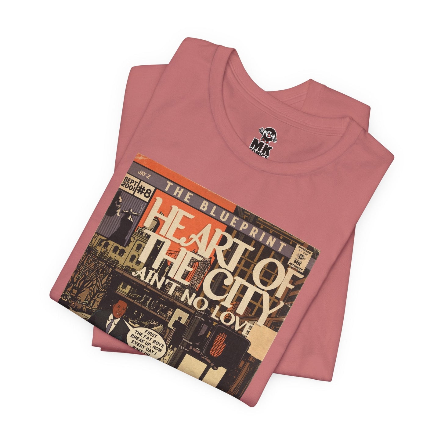 Heart of the City - Unisex Jersey Short Sleeve Tee