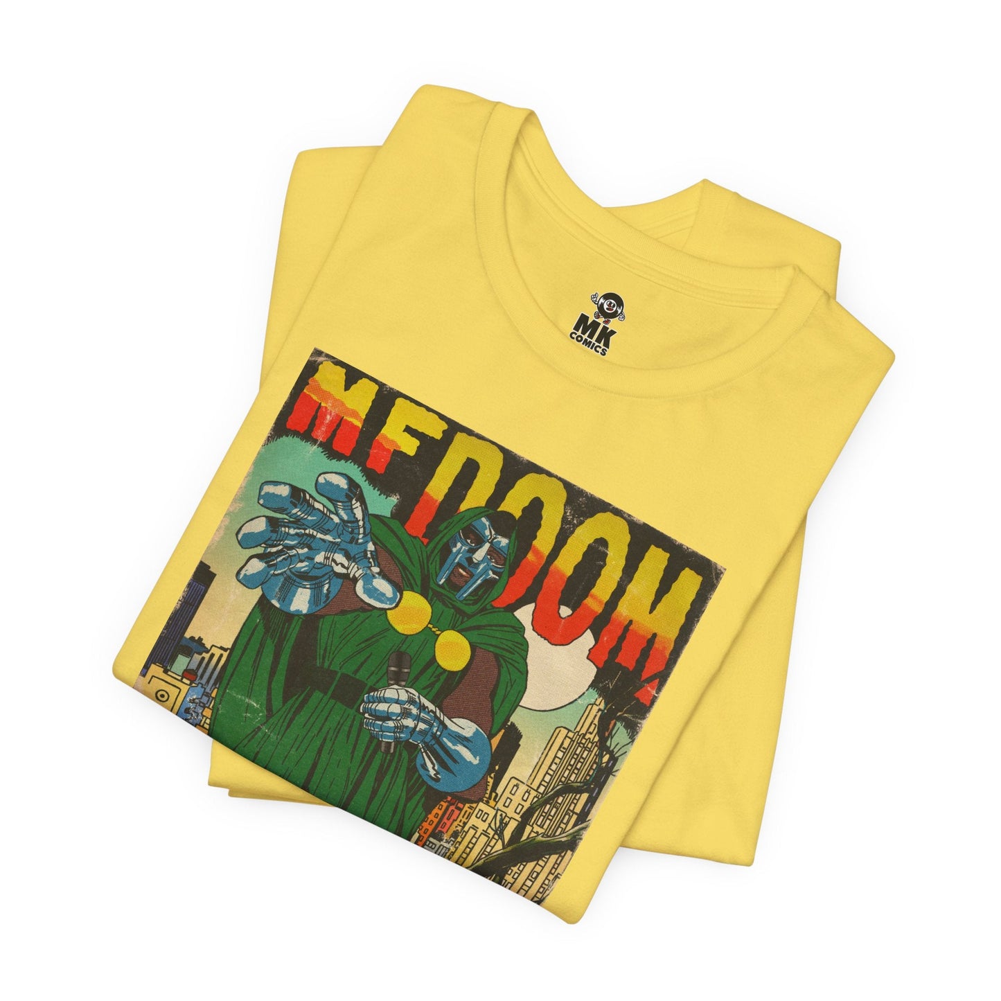 MF DOOM - Comic Book Art - Unisex Jersey T-Shirt