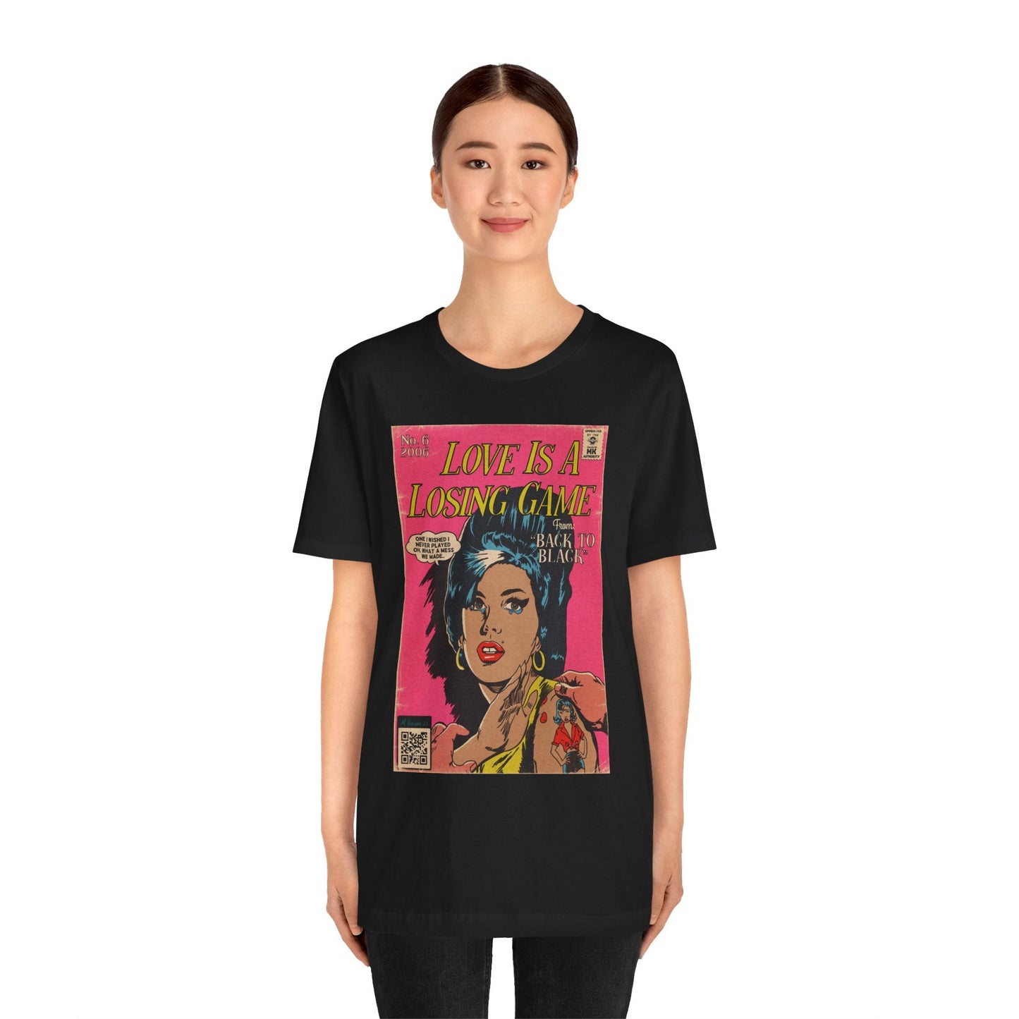 Amy Winehouse - Love Is A Losing Game - Unisex Jersey Short Sleeve Tee