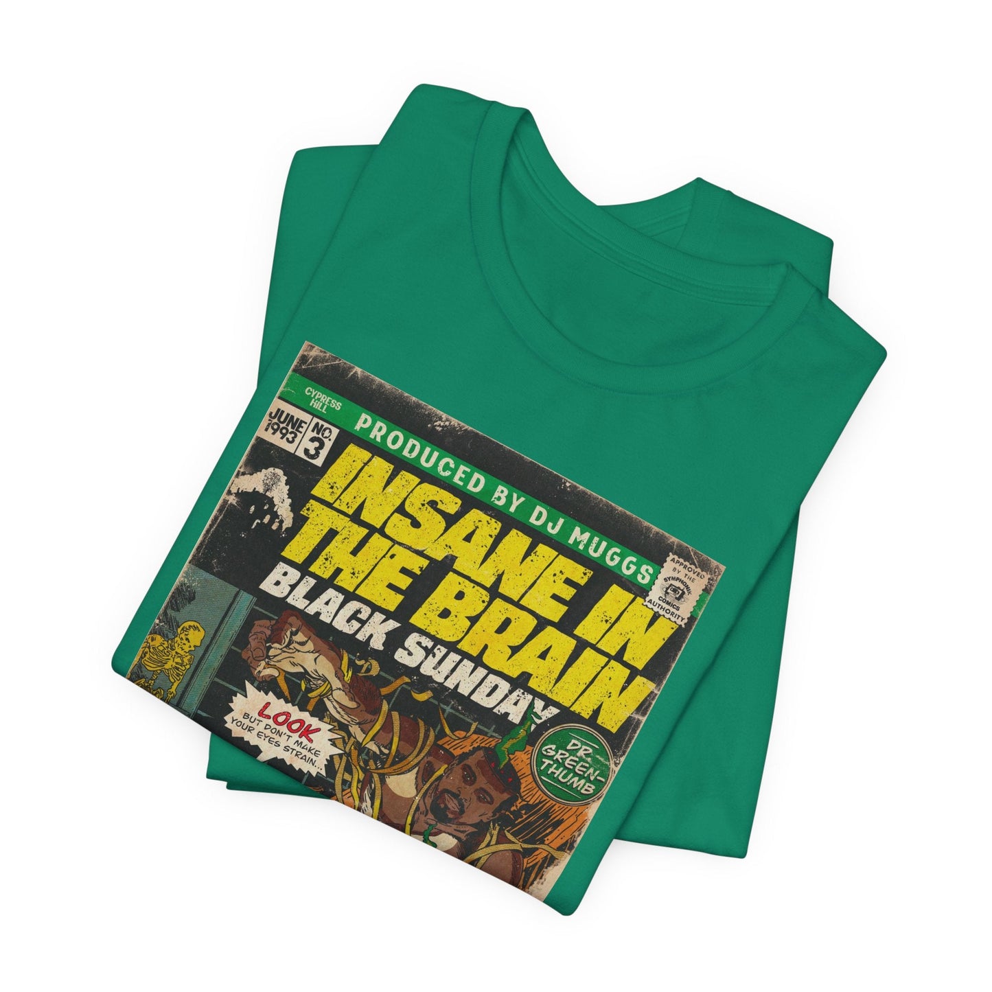 Cypress Hill - Insane In The Brain - Unisex Jersey Short Sleeve Tee