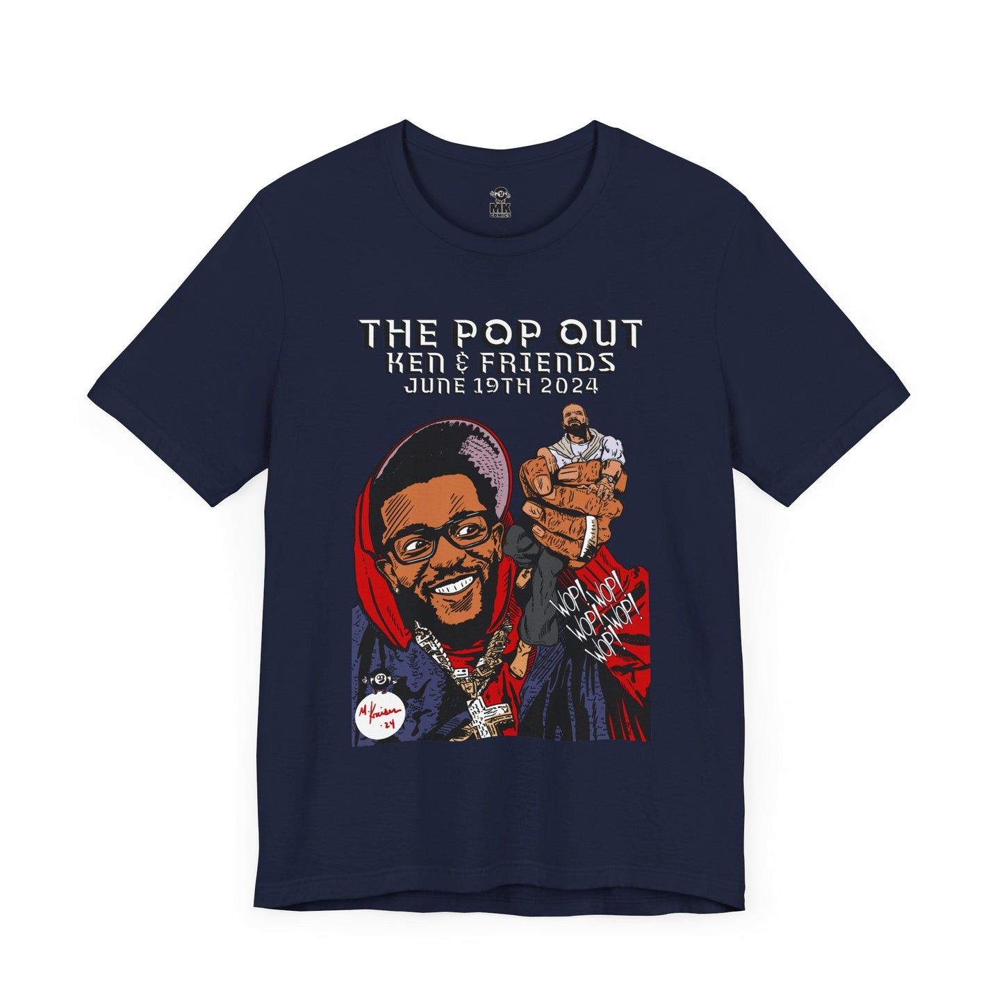 Kendrick Lamar - The Pop Out - Unisex Jersey Short Sleeve Tee