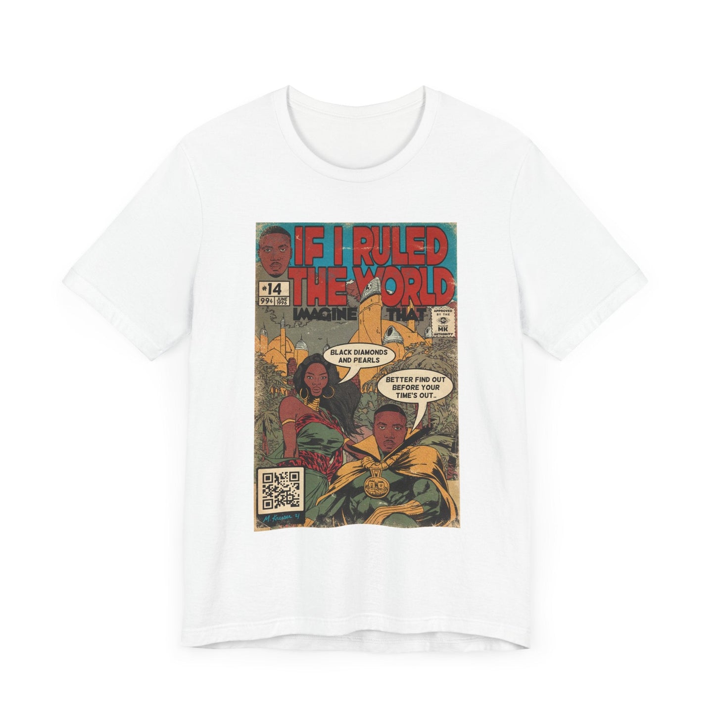 Nas & Lauryn - If I Ruled The World - Unisex Jersey T-Shirt