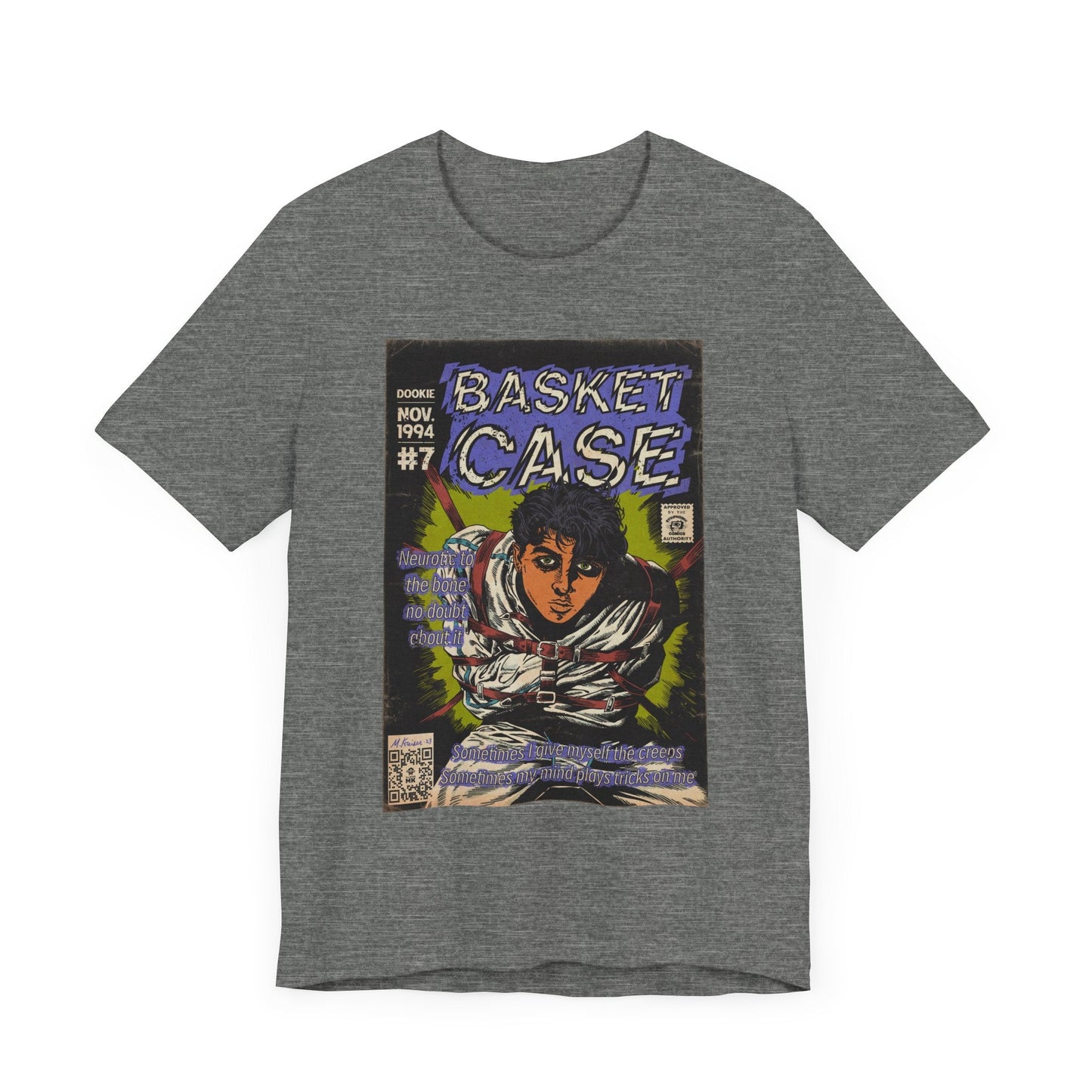Green Day - Basket Case - Unisex Jersey Short Sleeve Tee