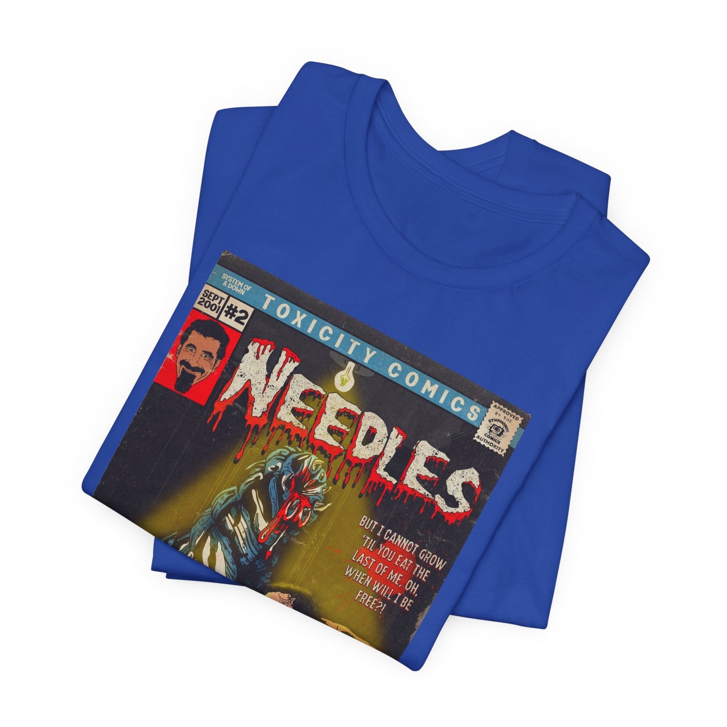 System of a Down - Needles - Unisex Jersey Short Sleeve Tee