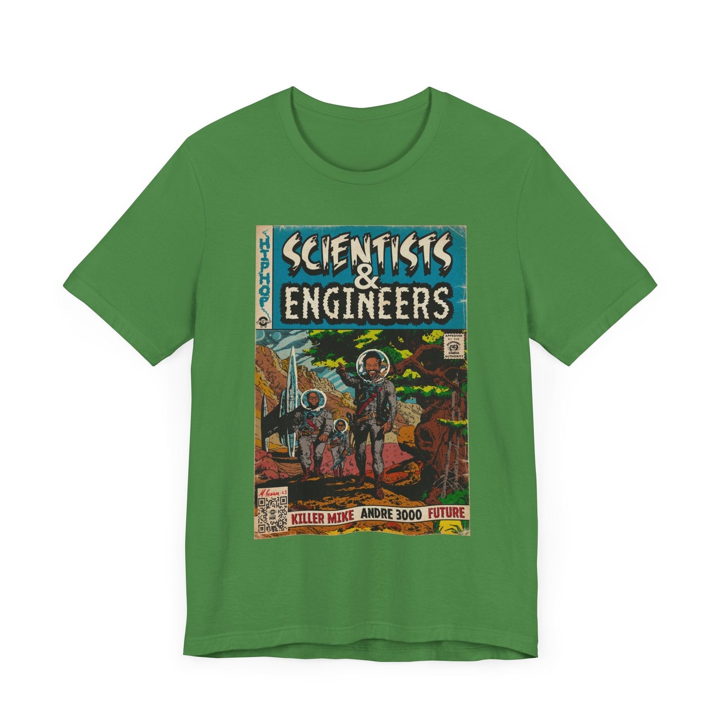 Killer Mike, Andre 3000, Future - Scientists & Engineers -Unisex Jersey Short Sleeve Tee