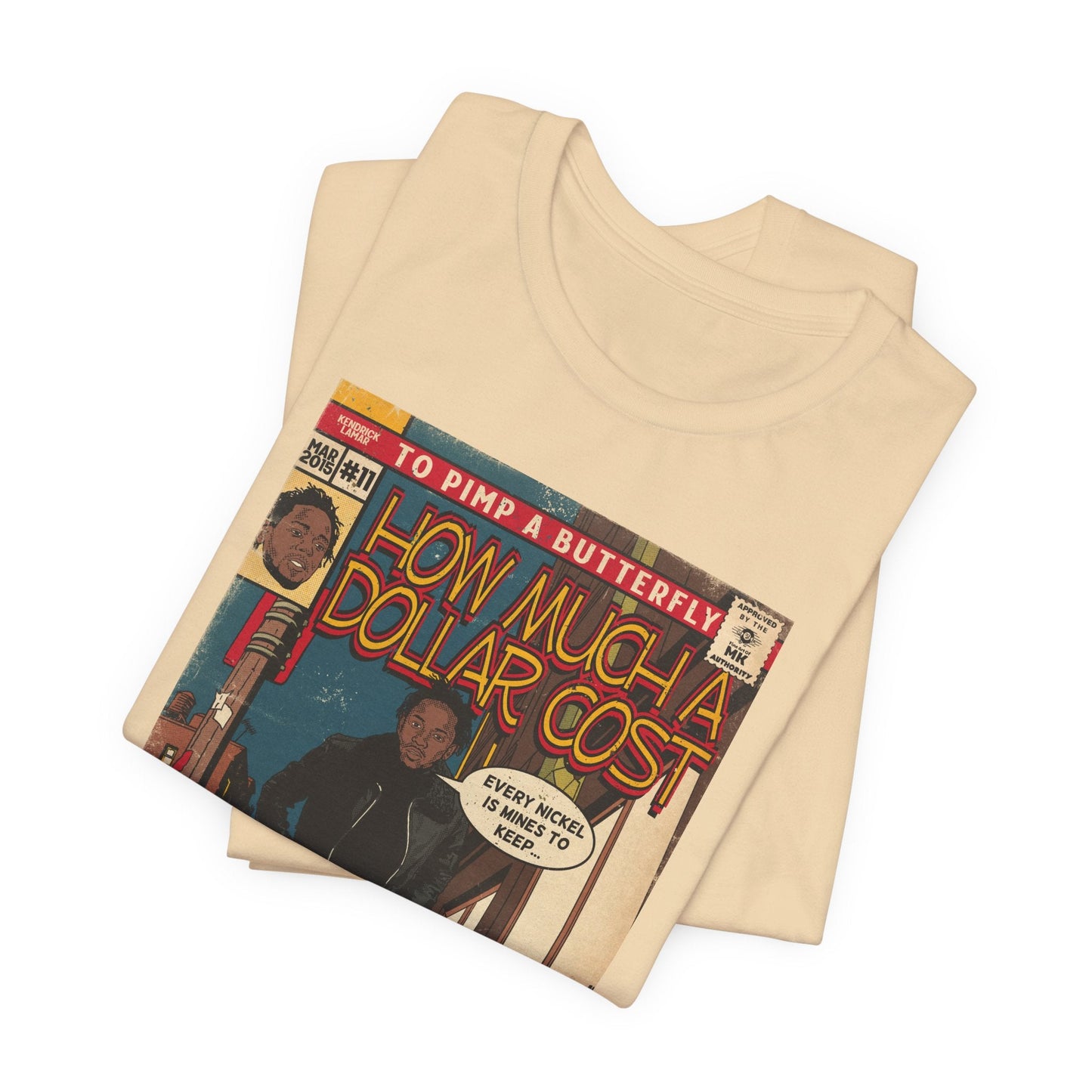 Kendrick Lamar - How Much A Dollar Cost - Unisex Jersey Short Sleeve Tee