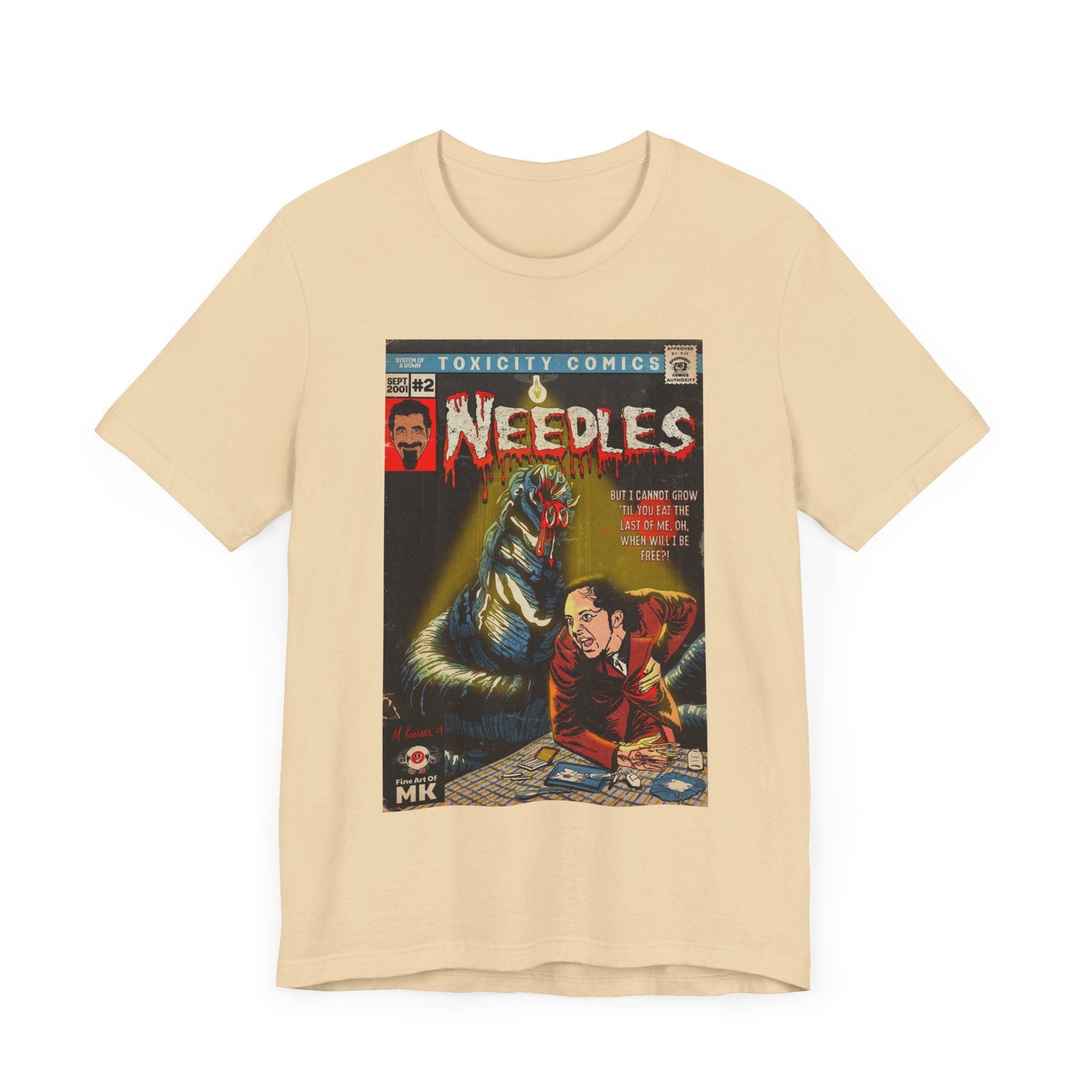 System of a Down - Needles - Unisex Jersey Short Sleeve Tee