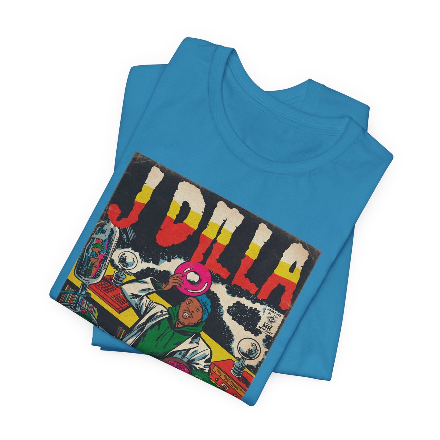 J Dilla - Comic Book Art - Unisex Jersey Short Sleeve Tee