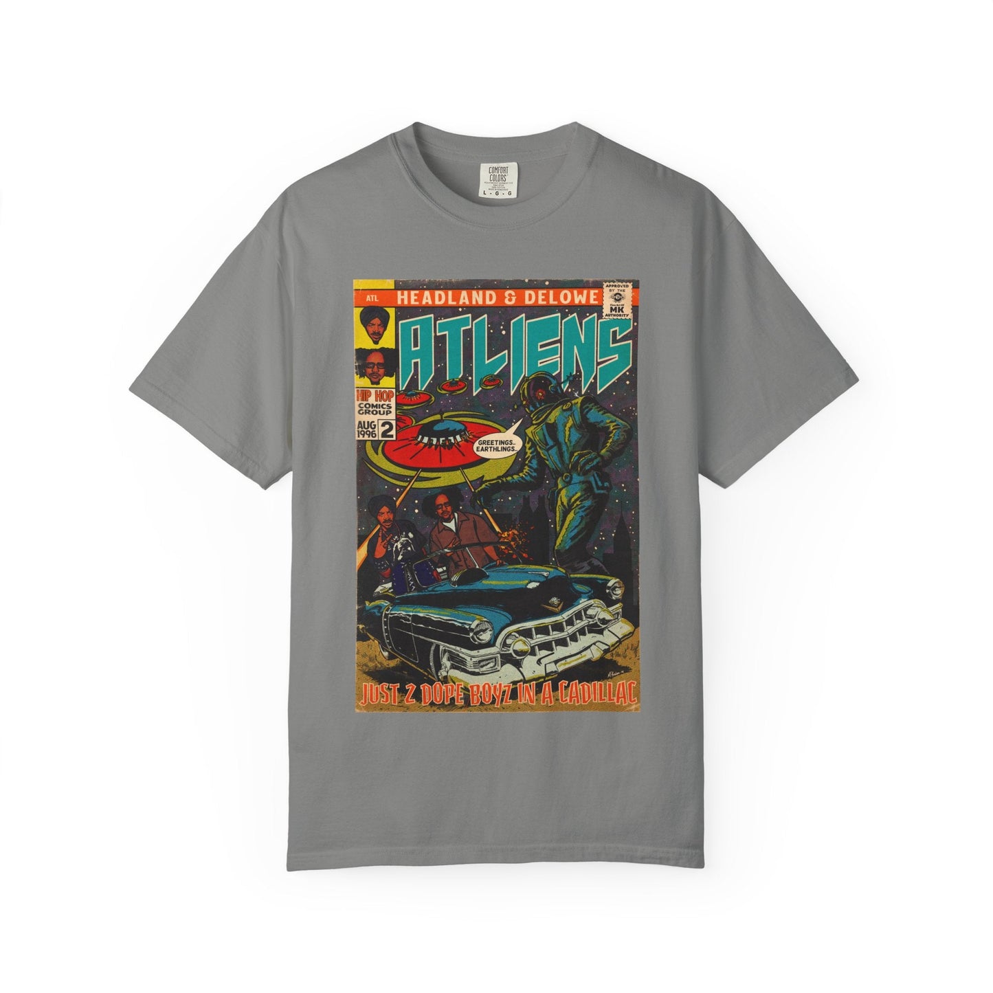 ATLiens - 2 Dope Boyz in a Cadillac - Unisex Comfort Colors T-shirt